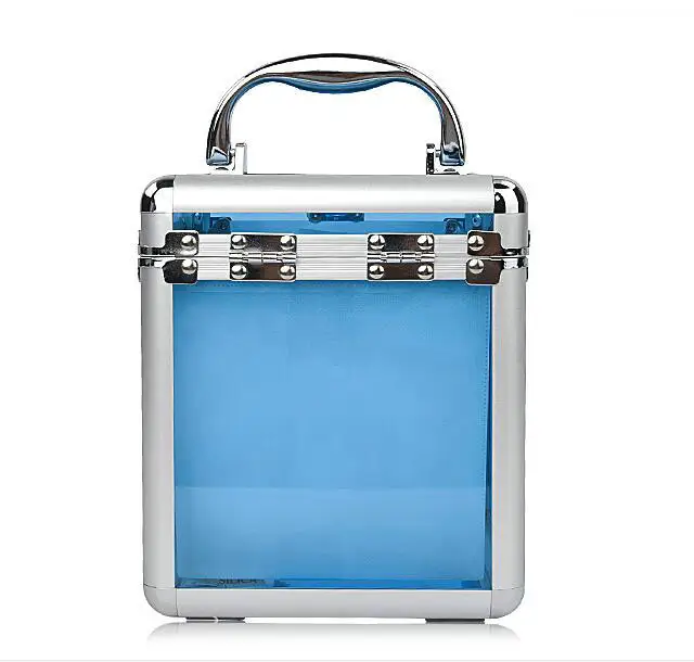 
80pieces Customized aluminum carrying storage box CD case 