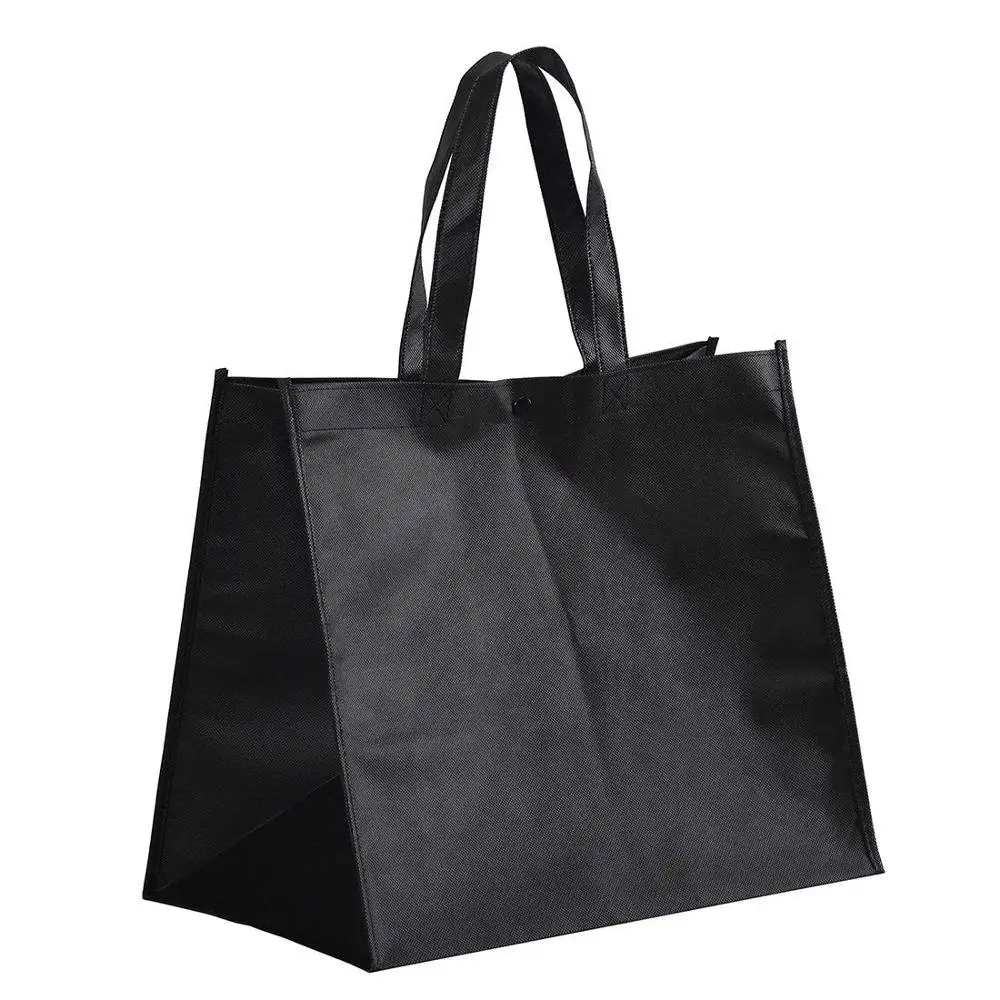 custom Large Reusable Handle Grocery non woven colorful Tote Bag Shopping Bags