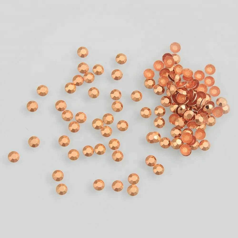 From 2MM To 8MM wholesale Silver Color Hot Fix Half Round Aluminium Dome Studs Iron On Transfer Material Metal Studs