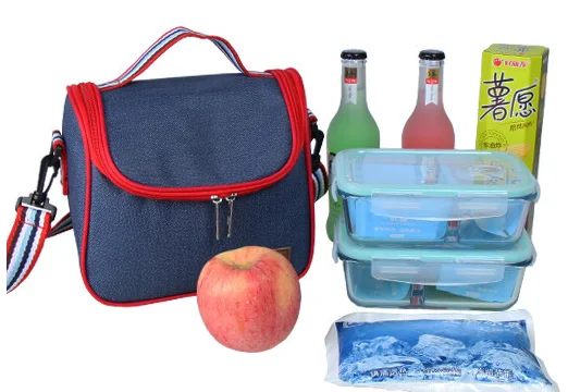 
6 Pack Fitness Meal Prep Bag Box,Neoprene Insulated Lunch Bag,Meal Management Bag 