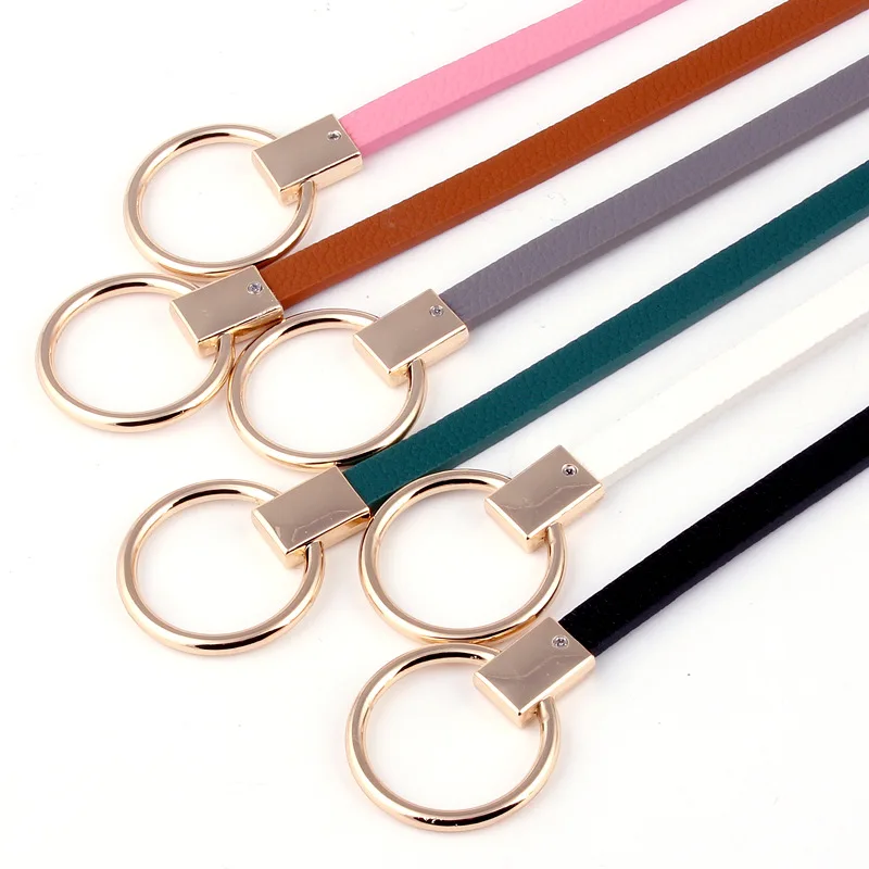 2019 New fashion style for woman belt PU dress women belt slim stylish belt stock
