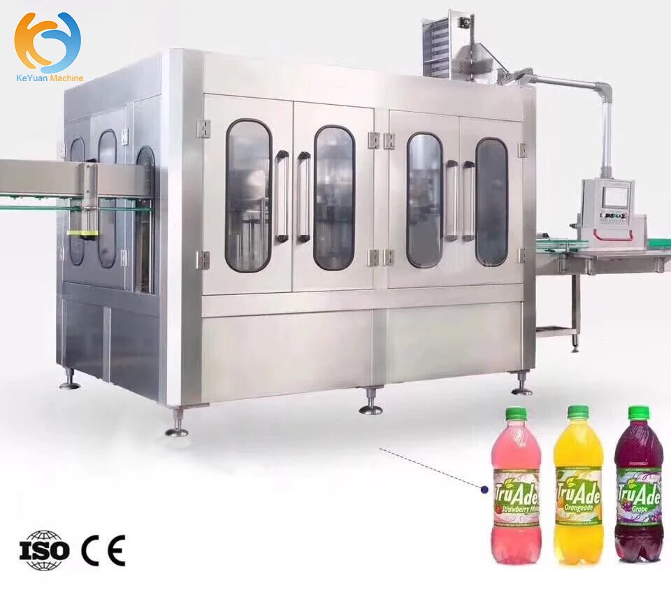 lemonade/orange fruit juice bottling plant/filling machine/production line