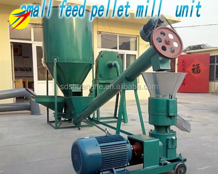 Small farm use poultry animal floating fish cattle chicken goose pig food feed processing machines