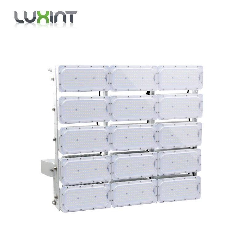LUX Lighting FL Series 70W to 100W Outdoor Stadium Lighting Floodlight IP65 5000k 20000 Lumen Aluminium Led Flood Light 210W