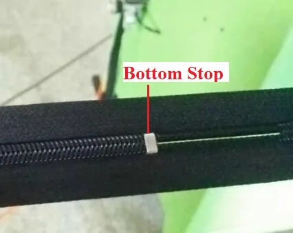 Auto Bottom Stop Nylon Zip Making Machinery for Zippers