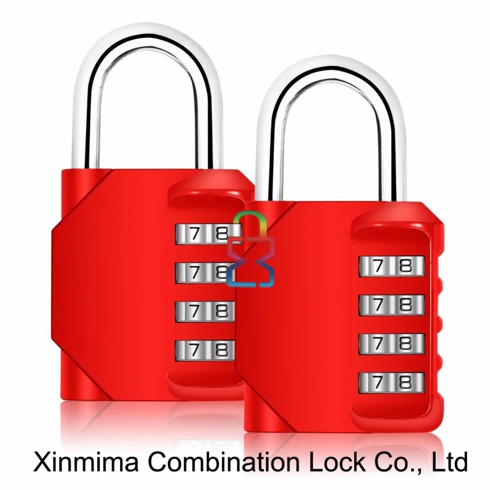 Locks resettable 4 digit combination lock
