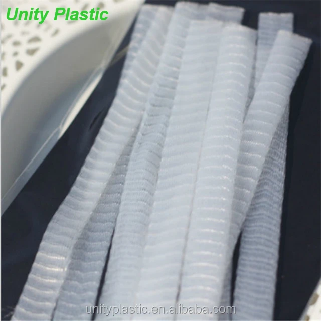 Полиэтиленовая защитная сетка пластиковая упаковочная трубчатая по заводской
