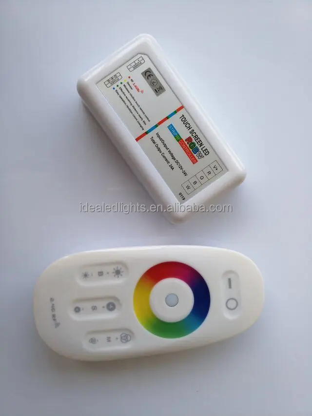 CE&RoHS 2.4G Milight DC12-24V Flashing Wireless RF RGBW led strip Controller