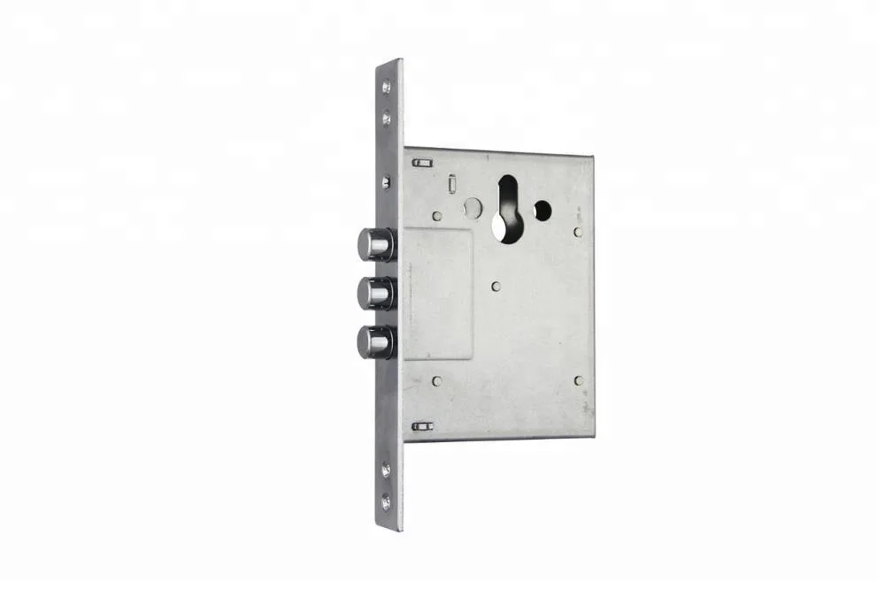 257L security mortise lock with 3 steel round bolts