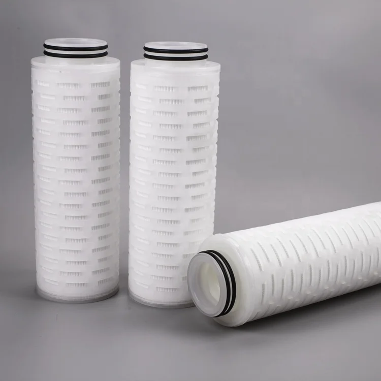 0.2 Micron No Fiber Releasing PP Pleated Filter Cartridge for Oil Industry
