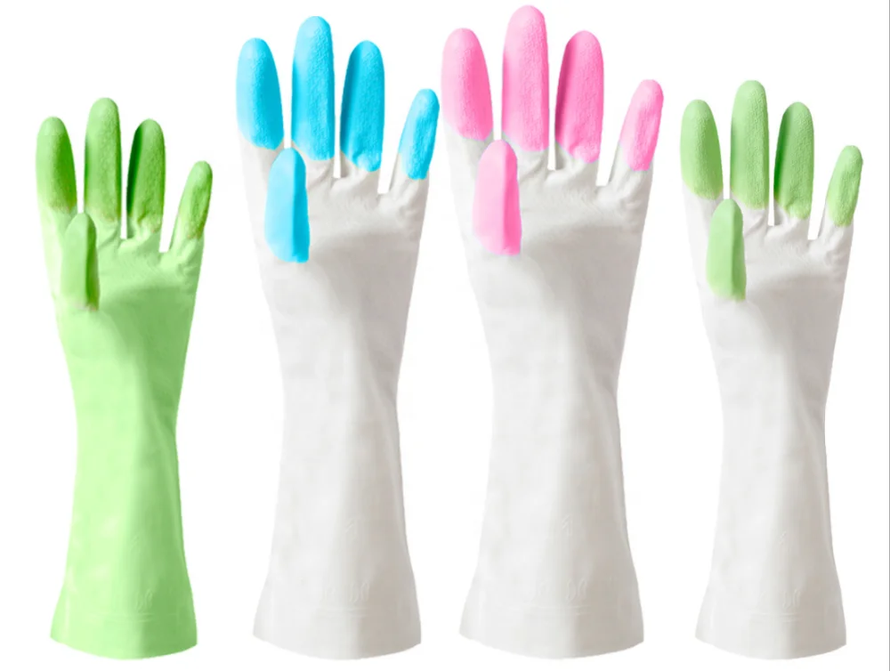 GC2010 Long sleeve gloves PVC household gloves