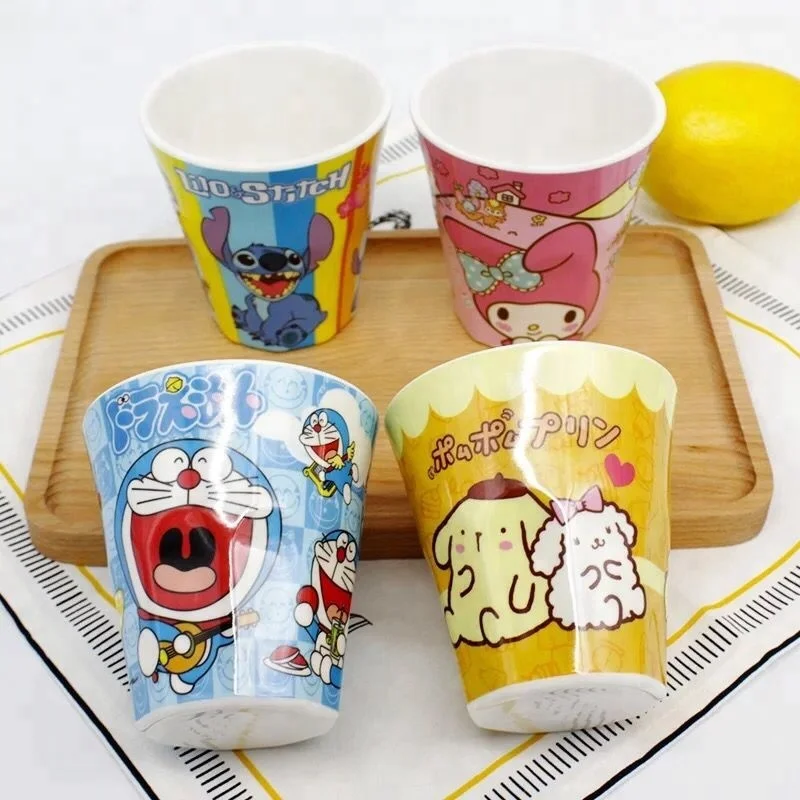 Melamine kids drinking cups