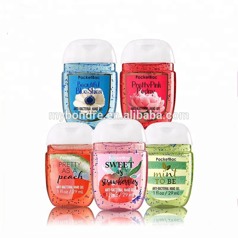 
Promotion 30ml mini hand sanitizer hand washing sanitizer with silicone holder 