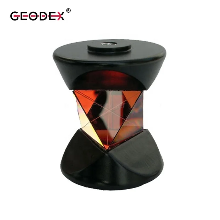 360 Degree Surveying Prism Reflector with 4x mini poles for robotic total station bridge & tunnel monitoring surveying