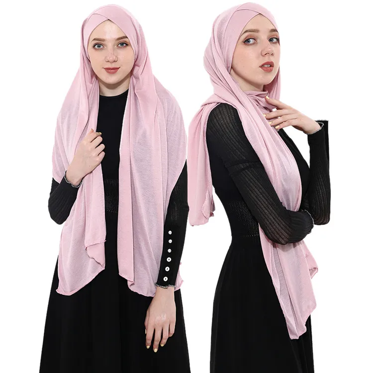 Gamis Muslim Tudung Indonesia Cotton Hijab Scarf Women Jersey Arab Hijab Sex Picture Hijabs Ladies Fashion Scarf Batik Wholesale