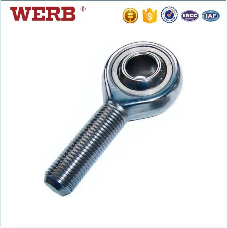 WERB Gcr15 steel M20*1.5 NOS20 spherical ball joint rod ends bearing