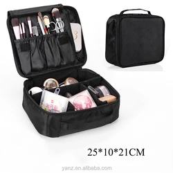 Double-layered Ladies Waterproof Cosmetic Bag Travel Washing Storage Bag Makeup Case