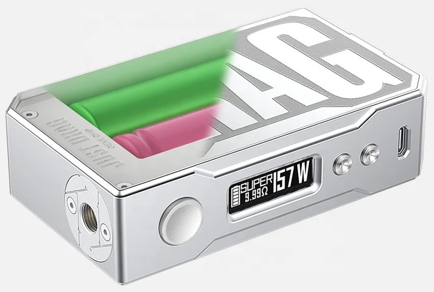 
Free Shipping!! Voopoo Drag 157W TC MOD 18650 Battery Electronic Cigarette Voopoo Drag MOD 