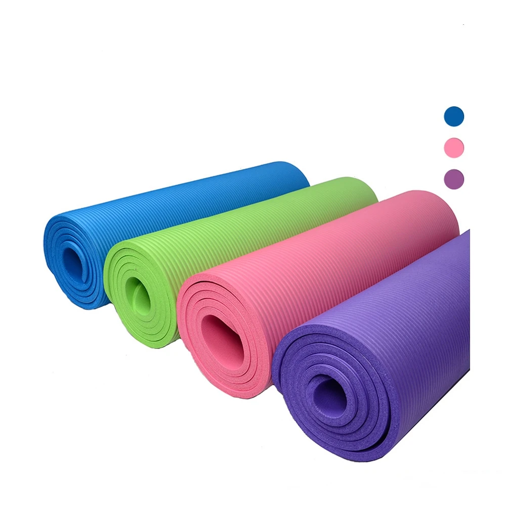 Ondar 1/2-inch Extra Thick Exercise Yoga Mat Carton Durable Print SGS Gymnastics NBR Fitness Mat Standard Color 500 Pcs 8mm-20mm