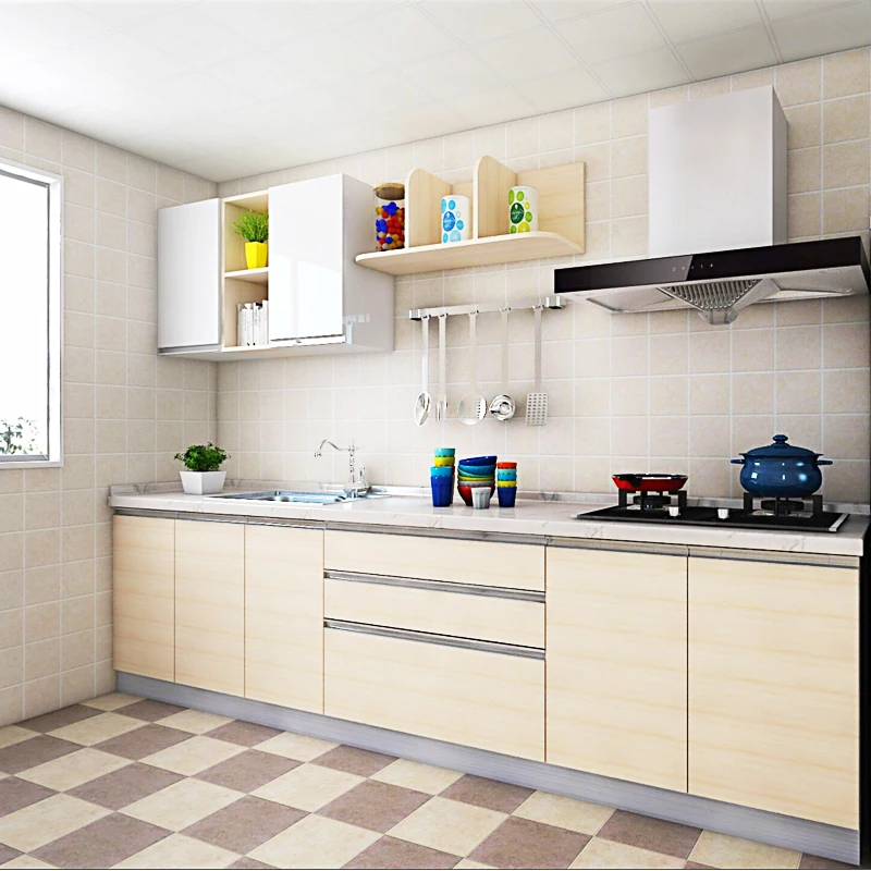 
Solid Design Cherry Wood Kitchen Cabinets 