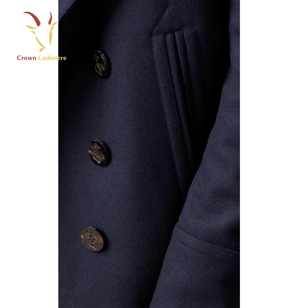 New Design Fashion Style Men Winter Wool Cashmere Woolen Coat