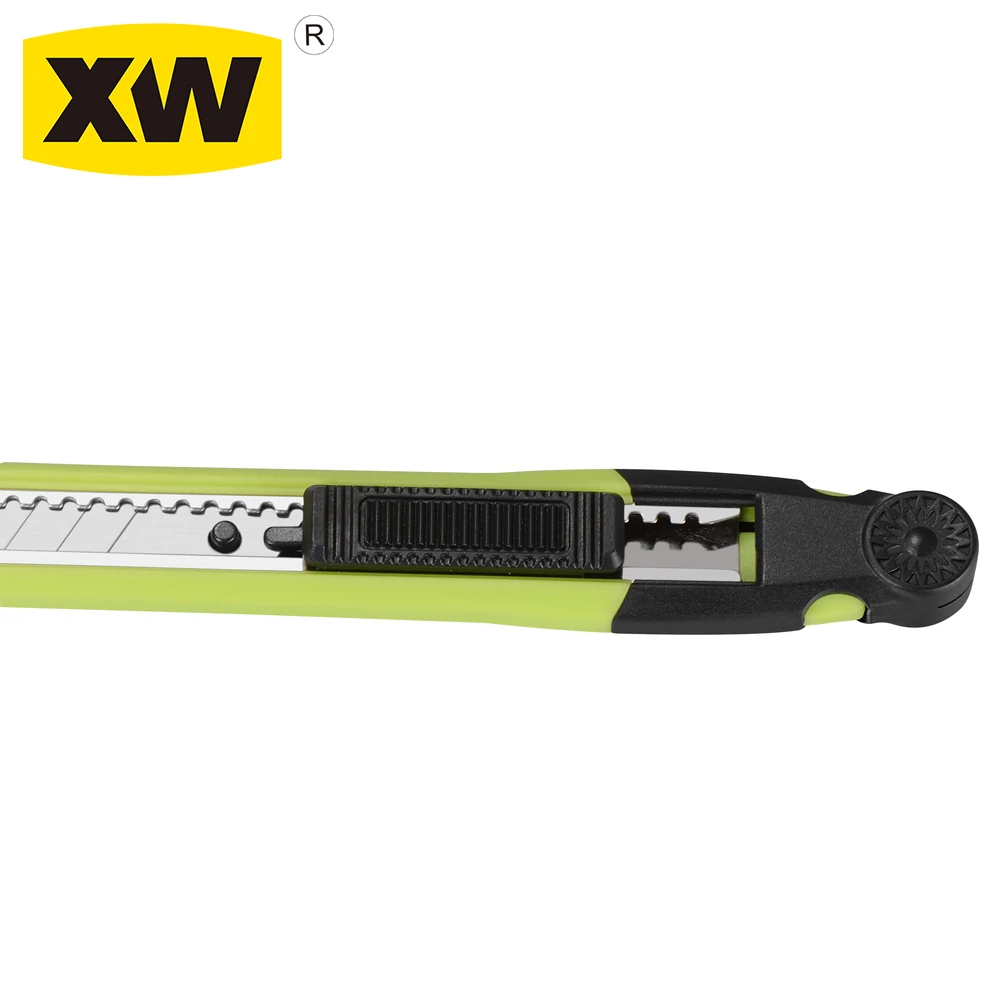Retractable  9mm blade  ABS plastic snap off craft knife