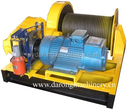 Warping Drum Winch With Clutch diesel Engine