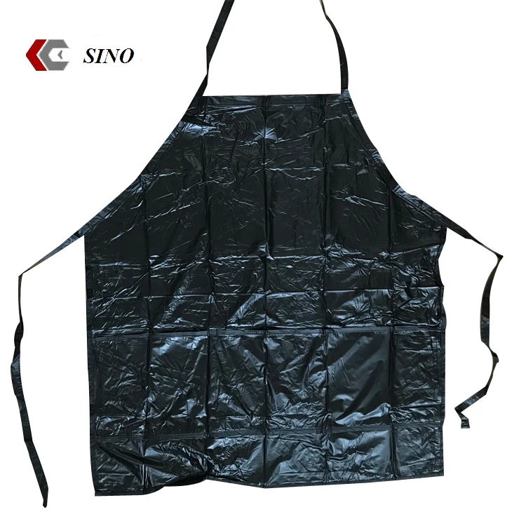 
Factory direct sale soft vinyl waterproof hairdressser cape cutting barber aprons Custom stain resistant Stylist apron 
