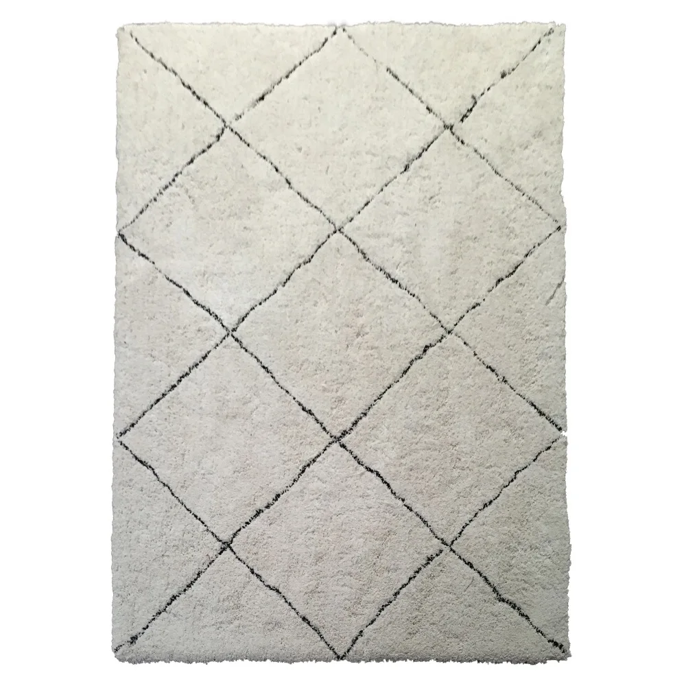 Home decor super soft moroccan style area shaggy carpet