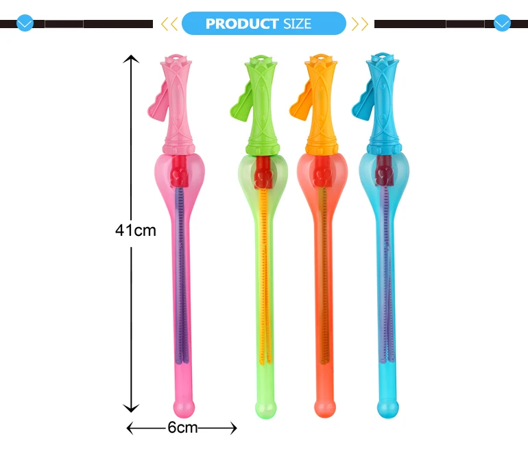 Wholesale giant wands tube toy soap bubble sword for kids