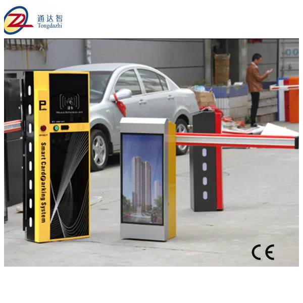 Vehicle access control electronic barrier gate with rfid parking barrier system