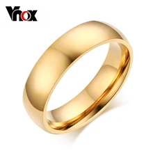 Classic 18K gold ring shining wedding ring for men and woemen wedding jewelry
