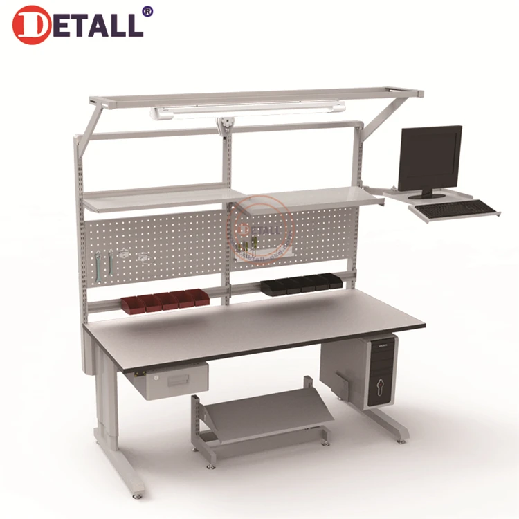Detall Wholesale New Age Products metal steel material esd modular steel Standard workbench