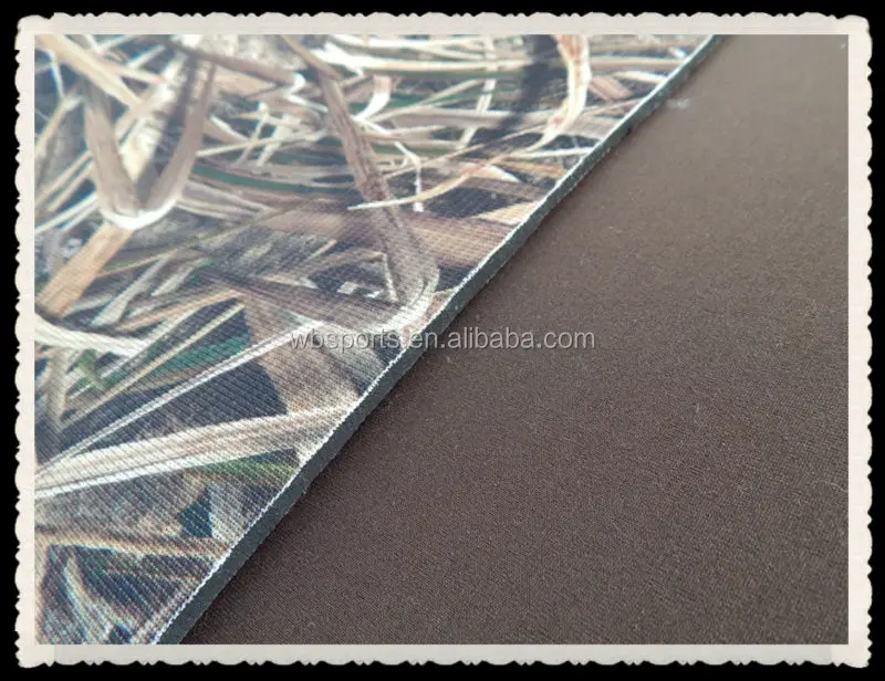 Factory price camo neoprene fabric