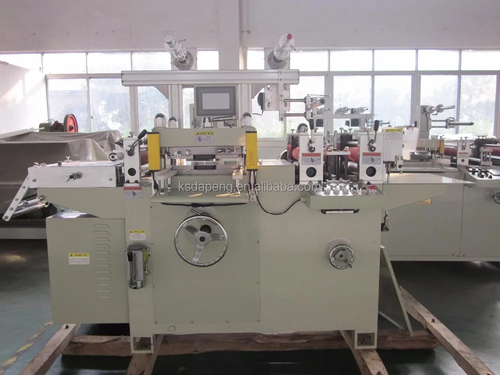 automatic flatbed paper label die cutter