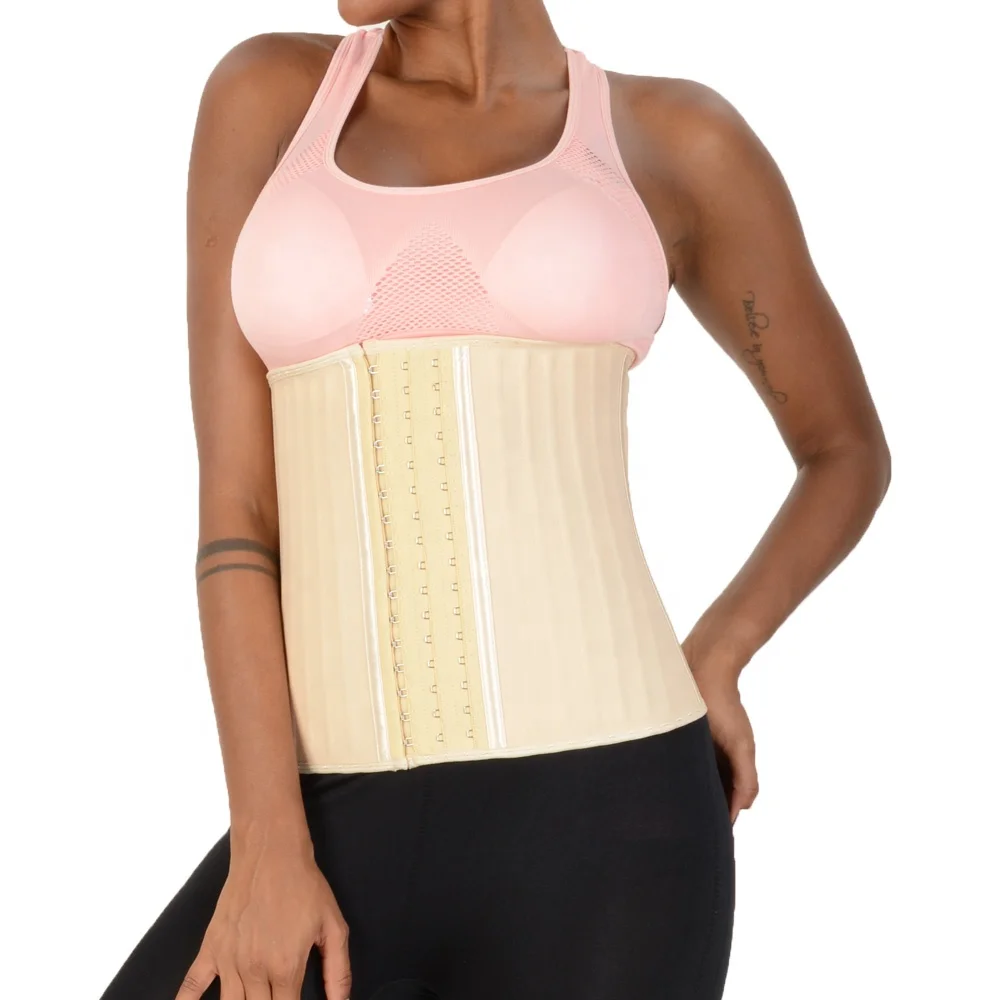 
 Латексный корсет с логотипом на заказ, 29 стальных костей, нижнее белье большого размера, тренировочный корсет с высокой талией для женщин  