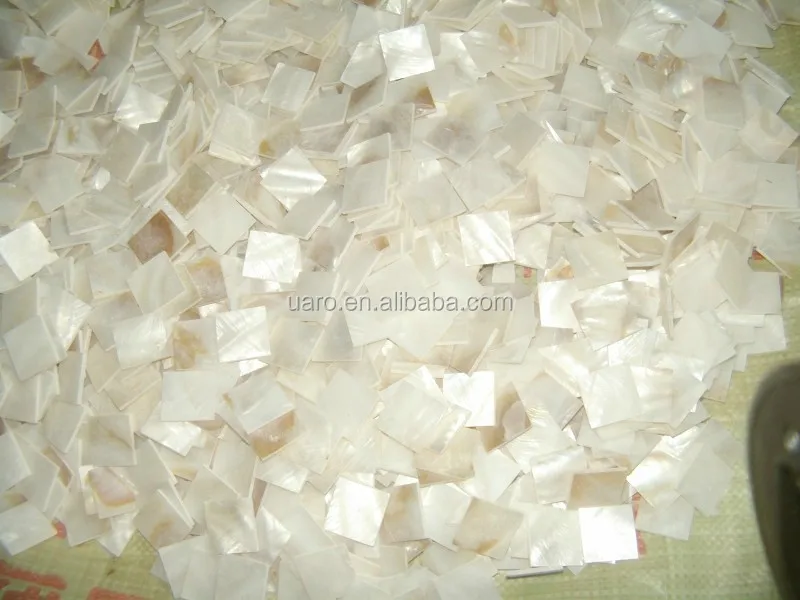 Factory outlet White shell mosaic glass mother of pearl mosaic tiles chips