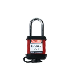 G01A Safe Lockout Padlock Keyed Different KD Metal Shackle Padlocks