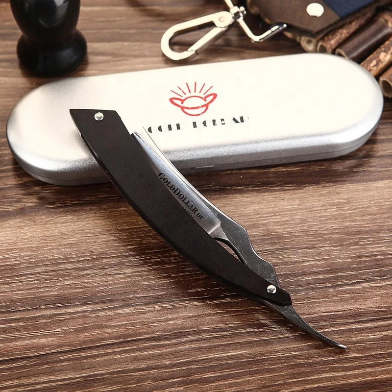 Cut Throat Shaving Straight Razor Carbon Steel Barber Sharpen Straight Razor Shave German Safty Shaver Throat Razors