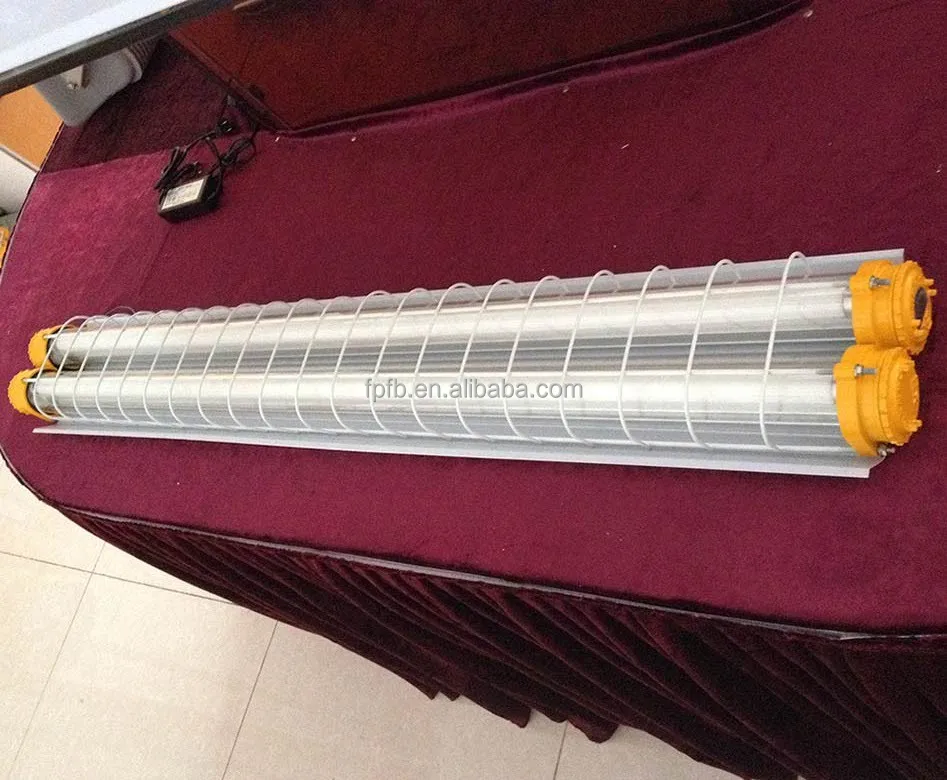 IP65 T8 LED single and double tube 2x9W 2x16W explosion proof lighting fixture