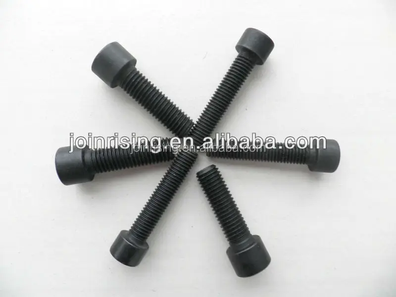 Made in China DIN912 Allen socket bolts 12.9 black finish