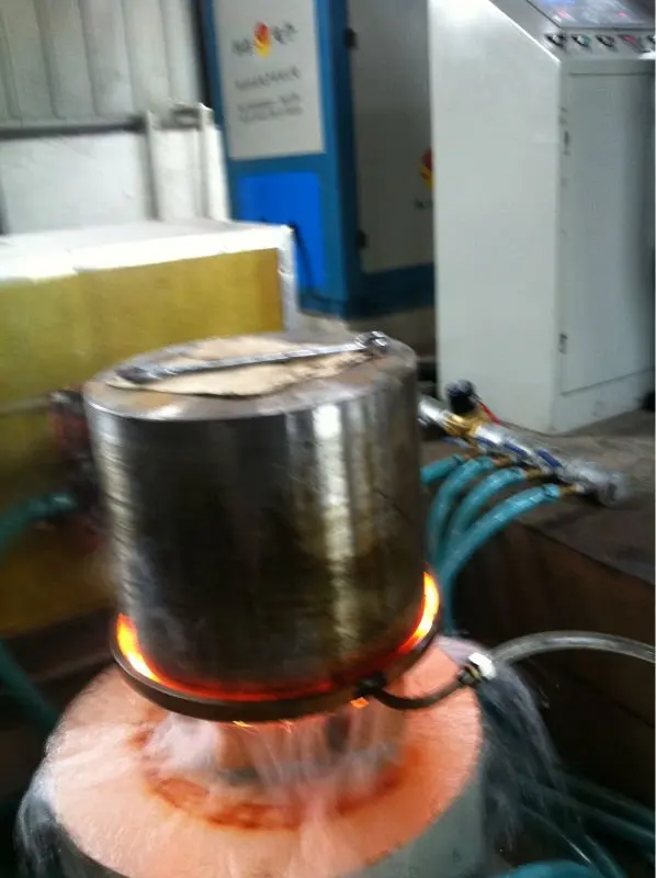 XZG 100KW digital high frequency  industrial magnetic induction heating machine for metal surface hardening and quenching