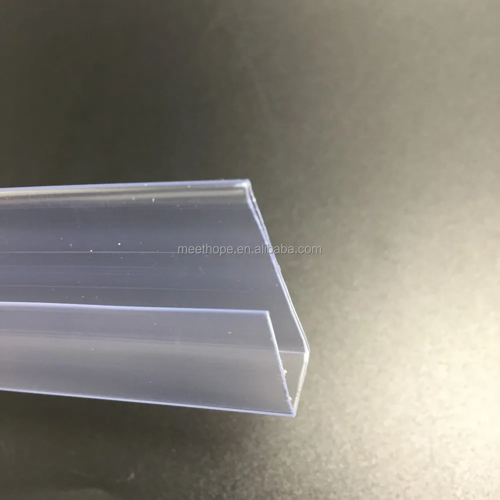 supermarket shelf price holder plastic label/tag/data price clip strip