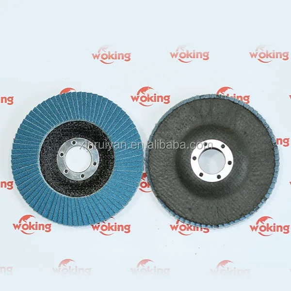 180mm Abrasive flap disc for steel , metal working