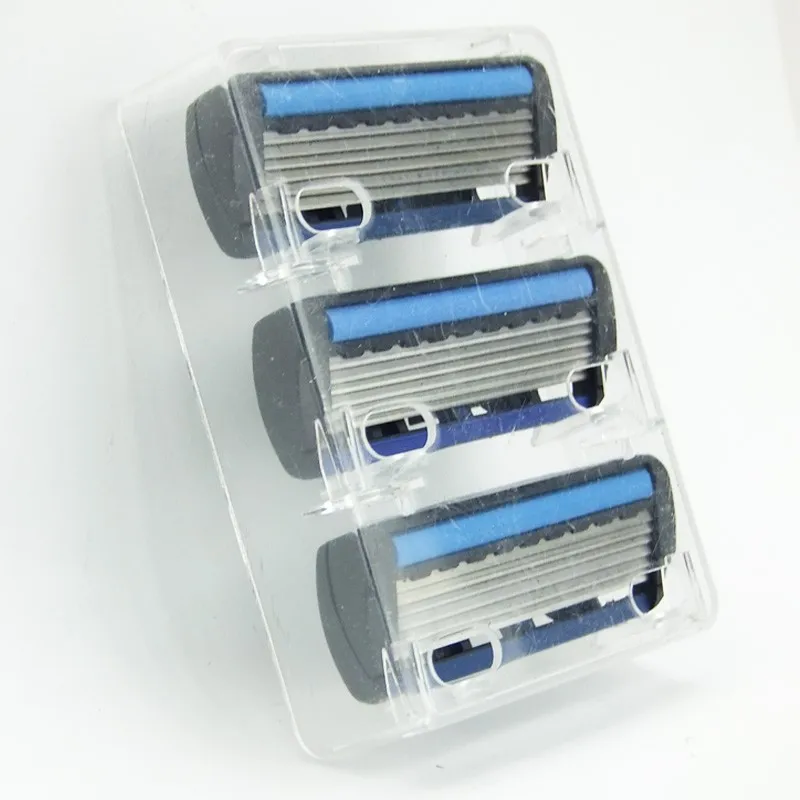 Custom razor blade refill six blade lady shaver razor with replaceable cartridges