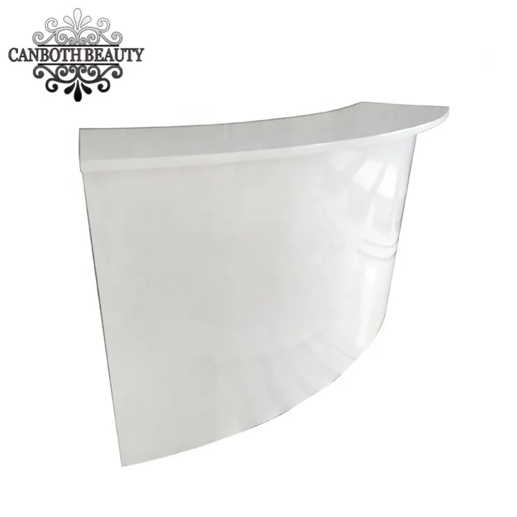 Classic design curved salon manicure nail bar table / nail table bar station CB-M750