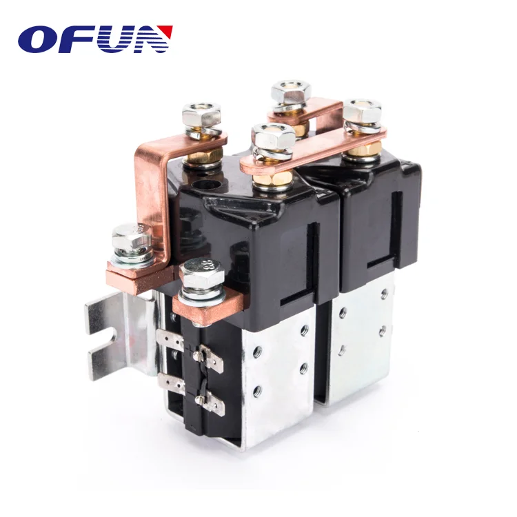 Forklift Normally Closed Dc Contactor 48V 12V Coil