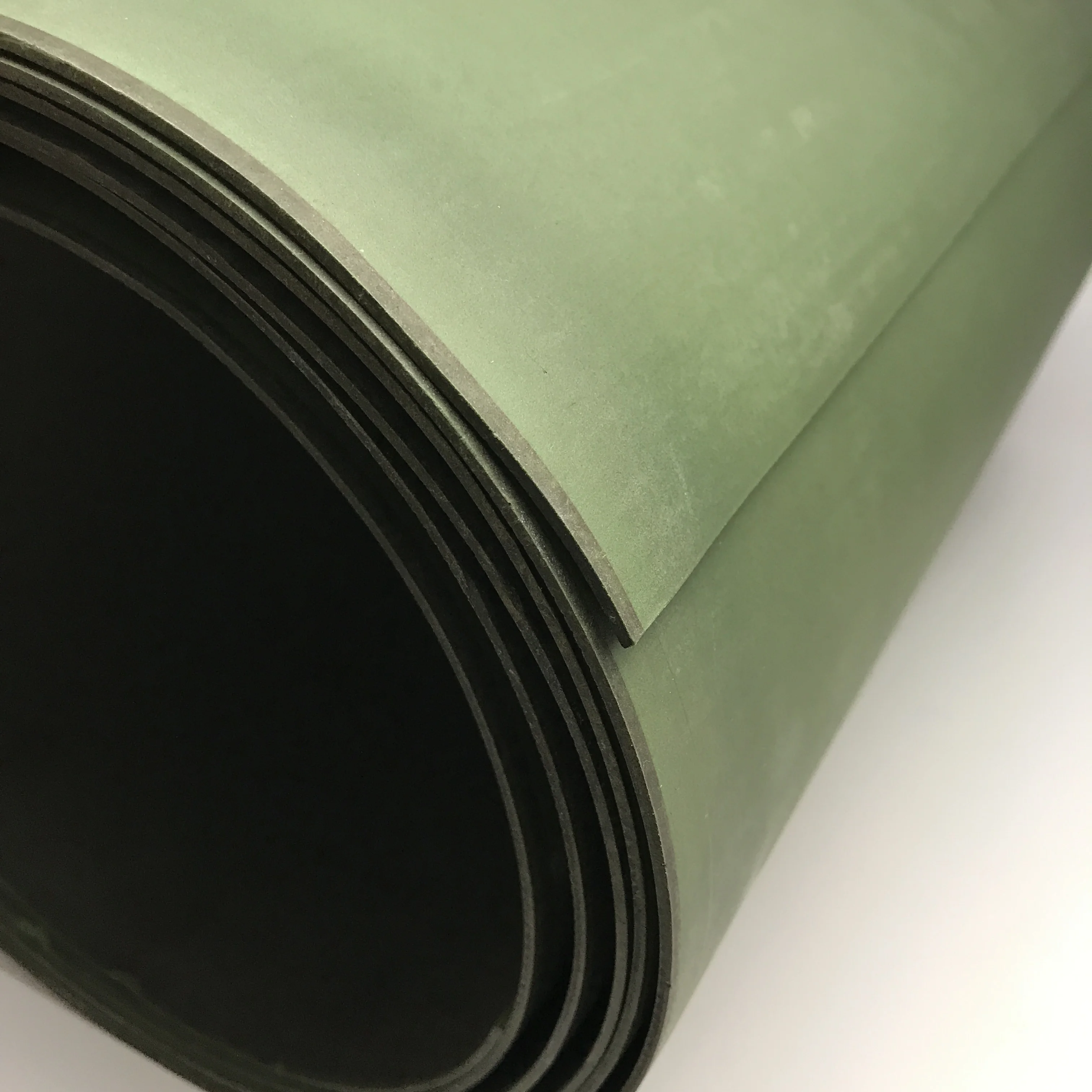 Зеленый Slydway Turcite B лист с Клеем