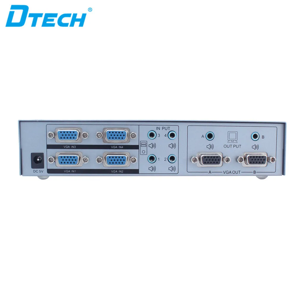 Factory Price HD 1080P IR VGA Audio Video Audio Matrix Switcher 4x2