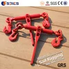 High Quality Steel Forged Red Printed G80 US Type Ratchet Load Binder with Hook